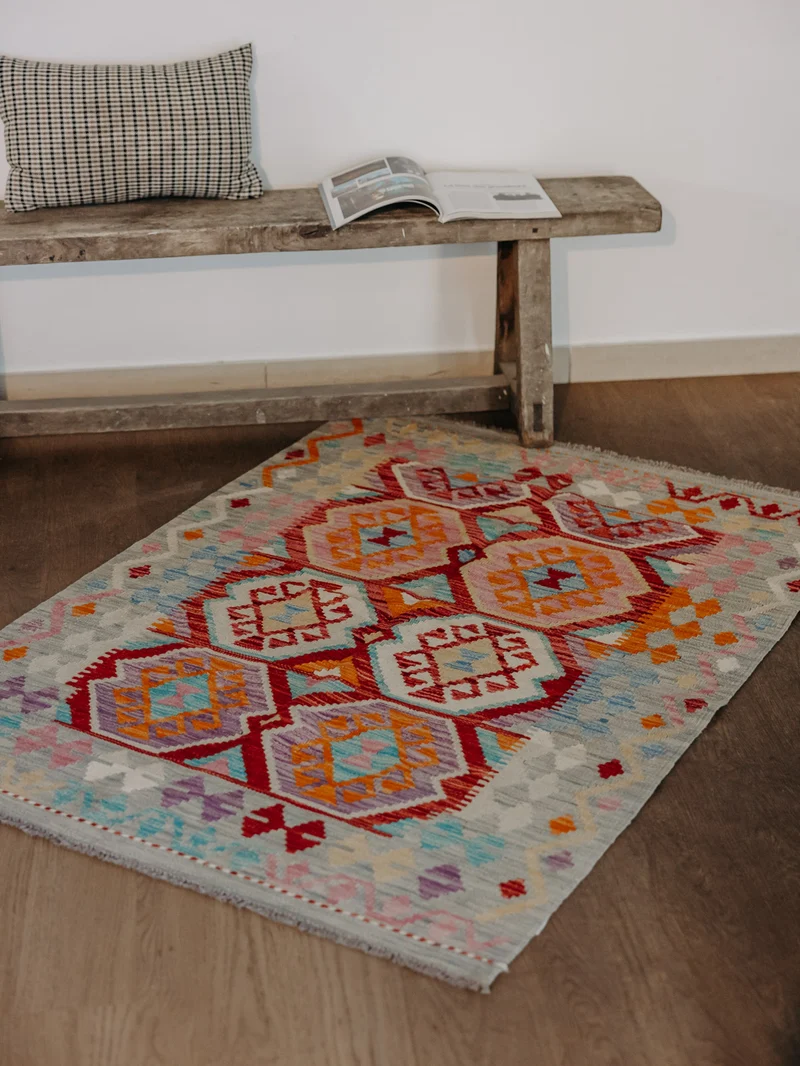 Eddy, le tapis kilim N°364