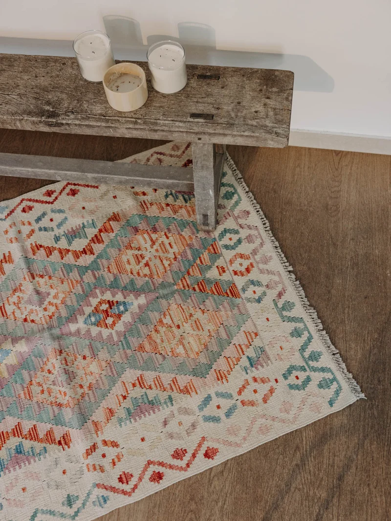 Eddy, le tapis kilim N°363