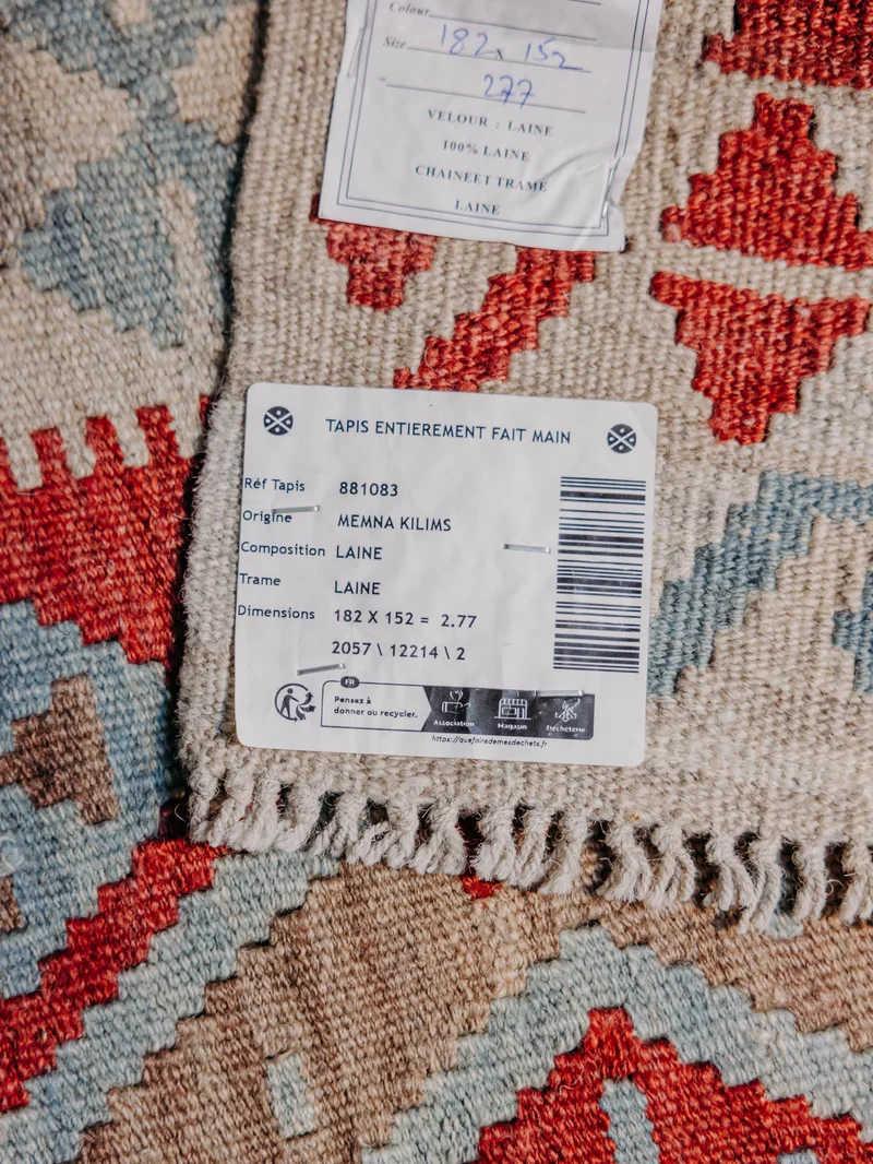 Eddy, le tapis kilim N°361
