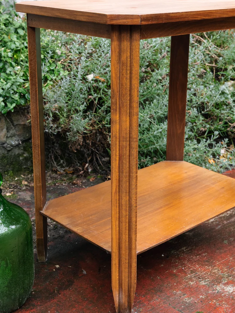 Francine, la table d'appoint style Art Déco en bois N°1488