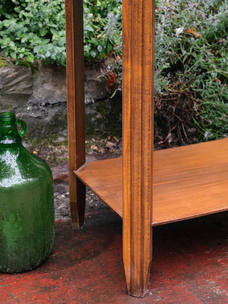 Francine, la table d'appoint style Art Déco en bois N°1488