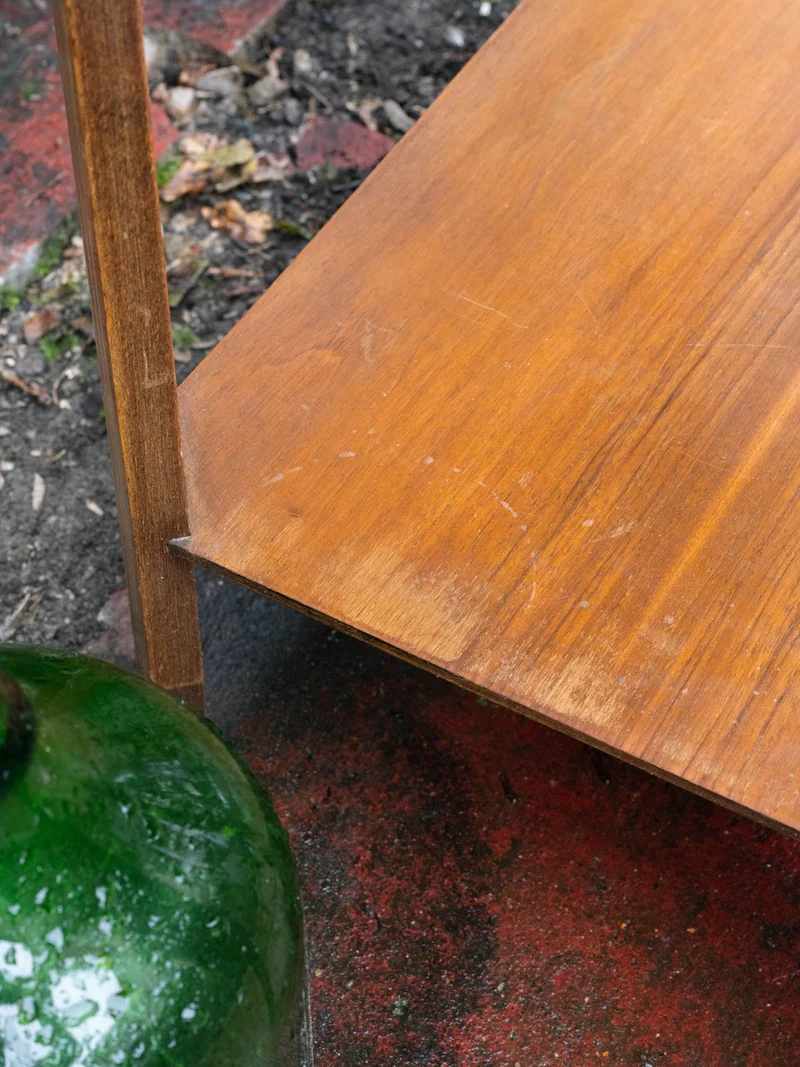 Francine, la table d'appoint style Art Déco en bois N°1488