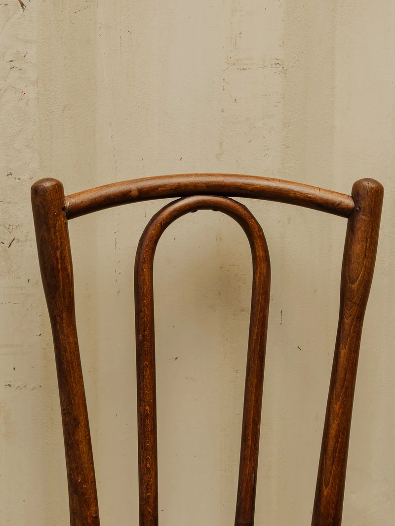 Claude, le lot de 4 chaises bistro en bois N°1371