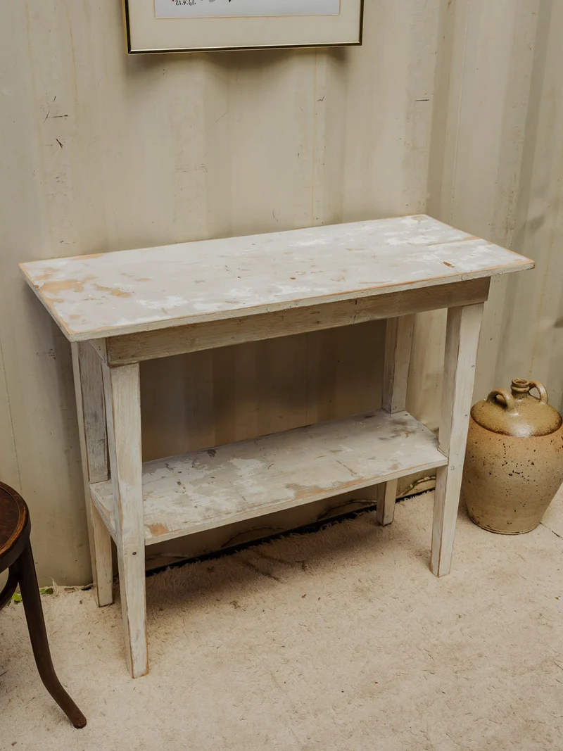 Francine, la console en bois beige N°1057