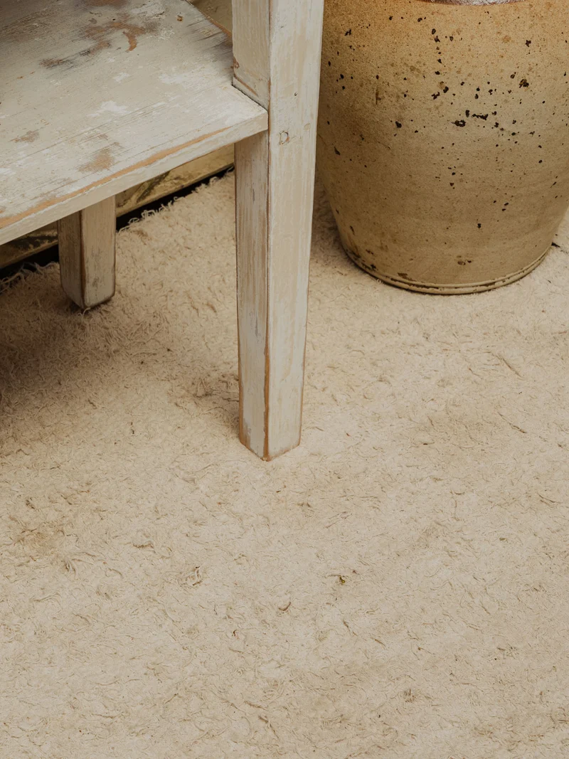 Francine, la console en bois beige N°1057