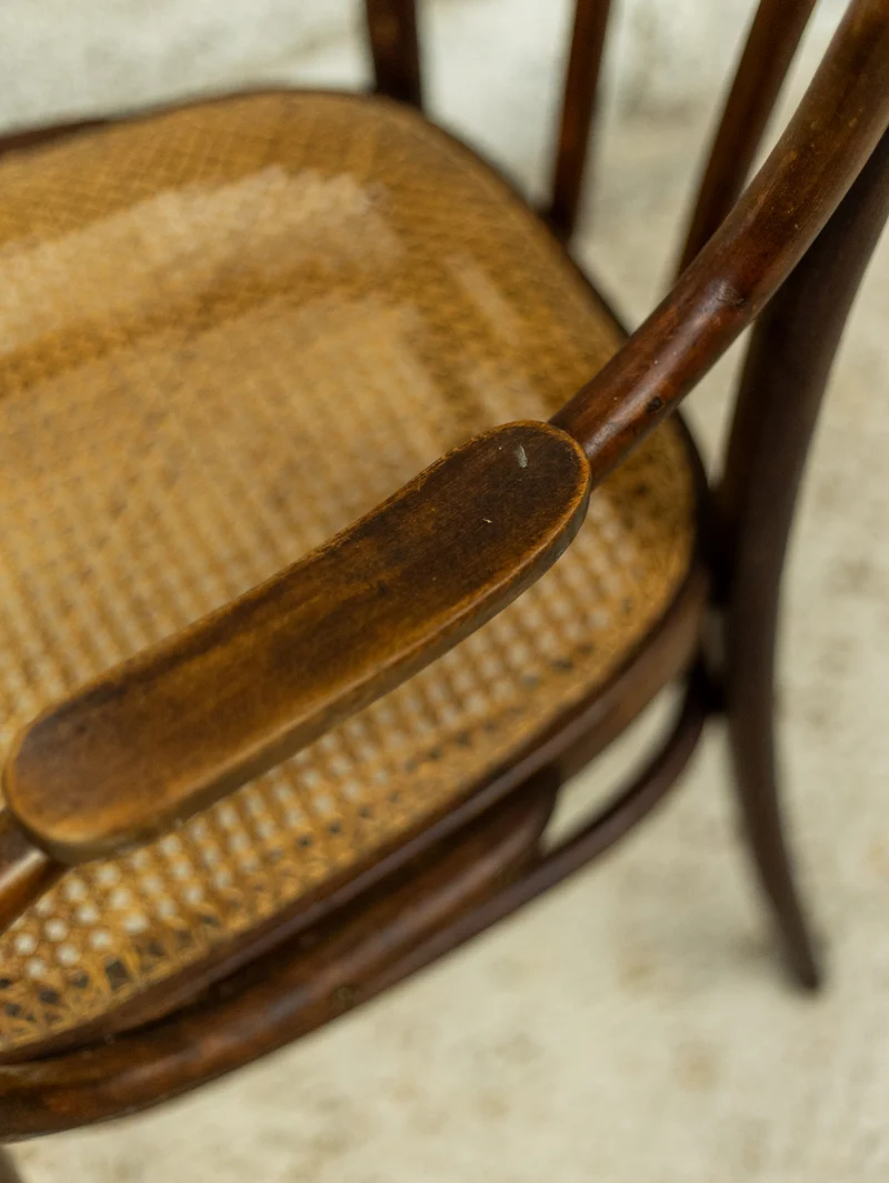 Ernest, le fauteuil au joli cannage N°1505