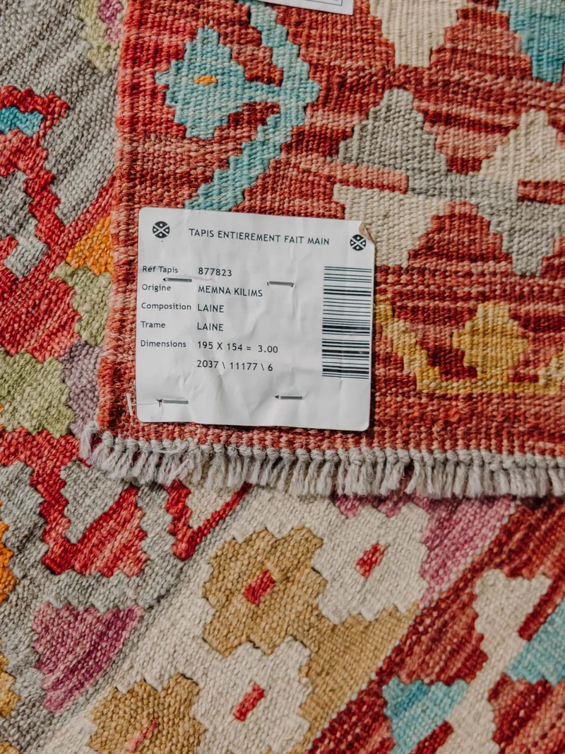Eddy, le tapis kilim N°360