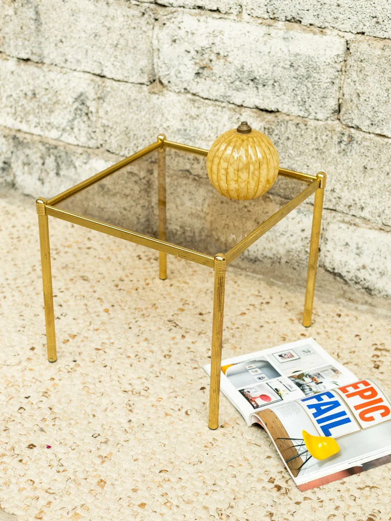 Donna, la table basse contemporaine en verre N°1116