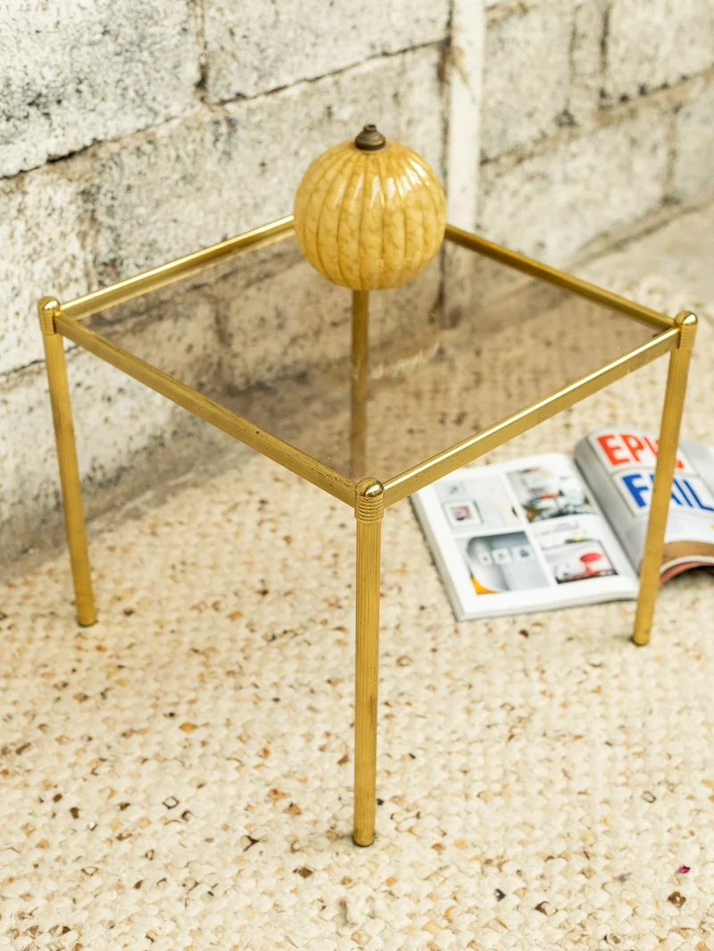 Donna, la table basse contemporaine en verre N°1116