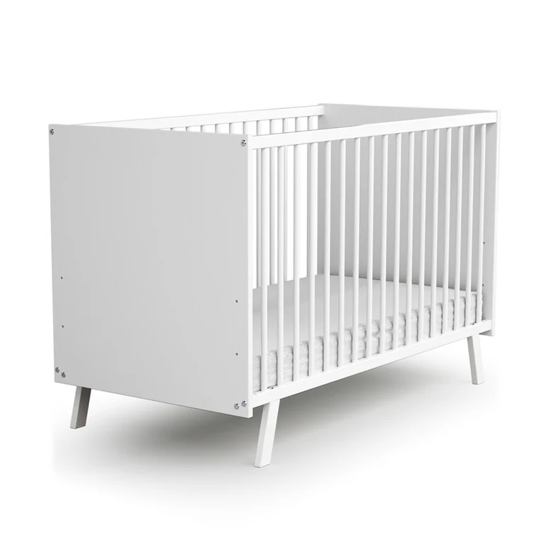 Lit bébé 60x120 AT4 Carnaval Blanc