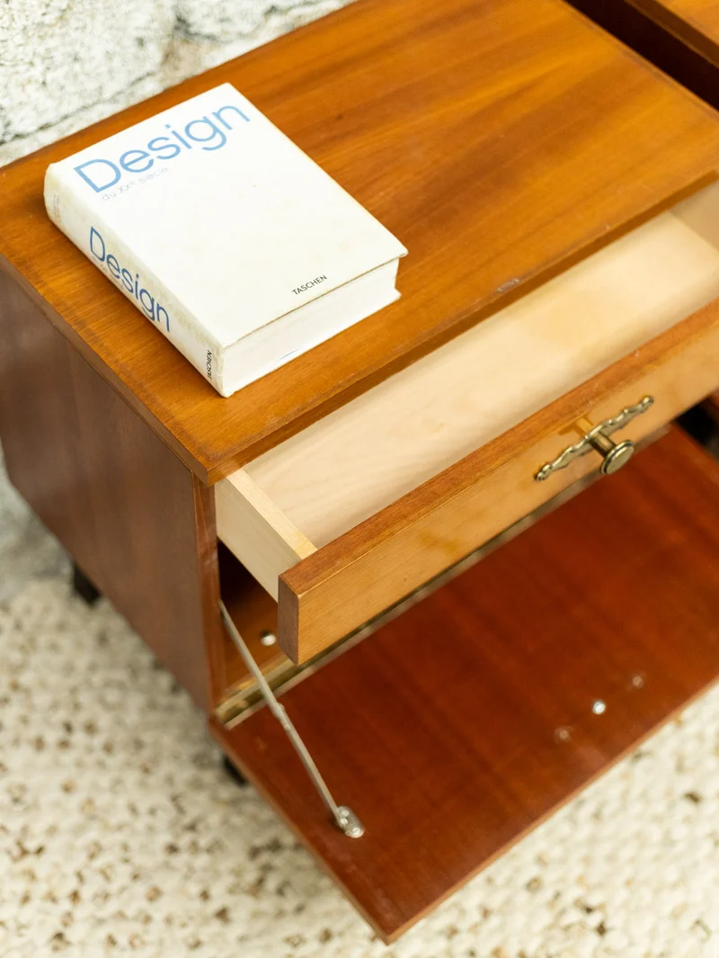 Maïa, la paire de table de chevet vintage N°1547
