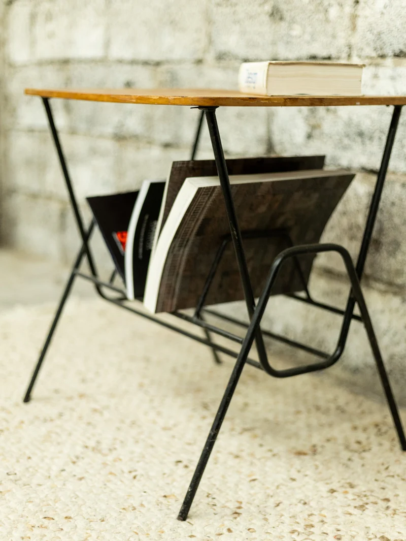 Marius, le porte-revues avec tablette bois N°270