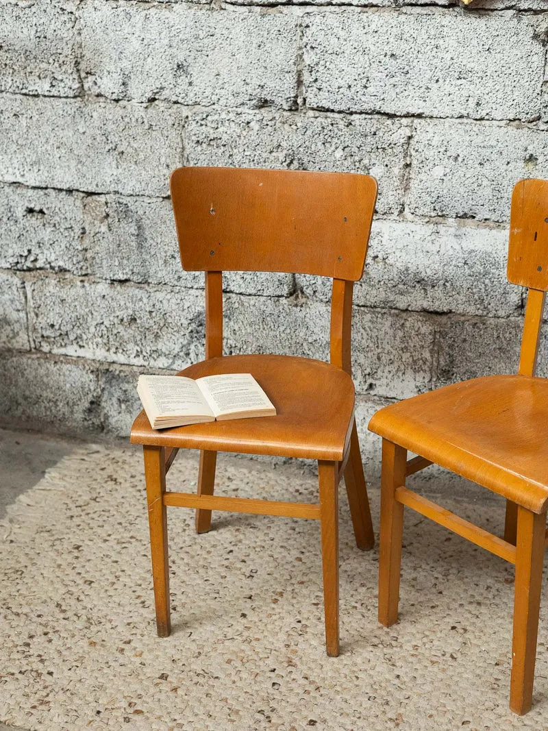 Alma, la paire de chaises esprit Thonet N°1826