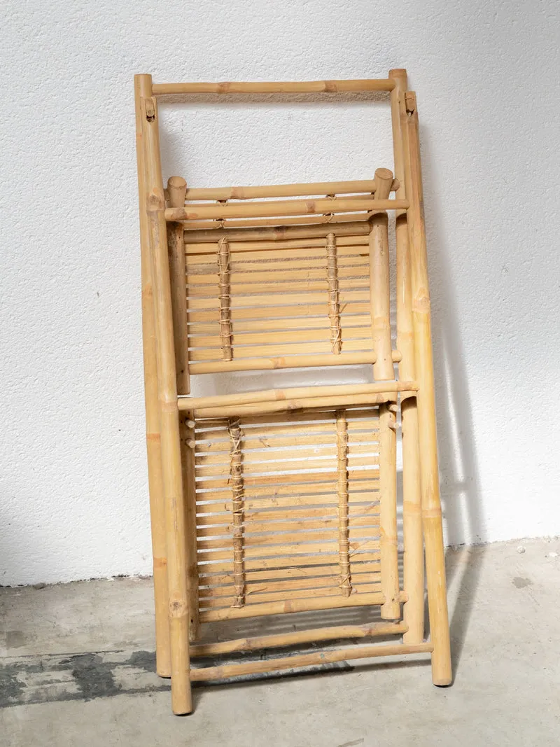 Gaëlle, l'étagère en bambou pliable à trois niveaux N°1496