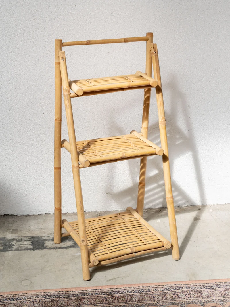 Gaëlle, l'étagère en bambou pliable à trois niveaux N°1496
