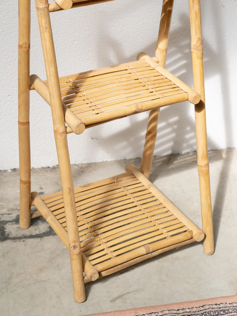Gaëlle, l'étagère en bambou pliable à trois niveaux N°1496