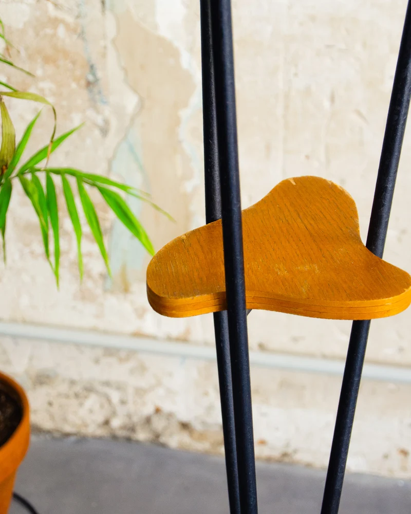 Julien, le lampadaire au triple abajour N°374