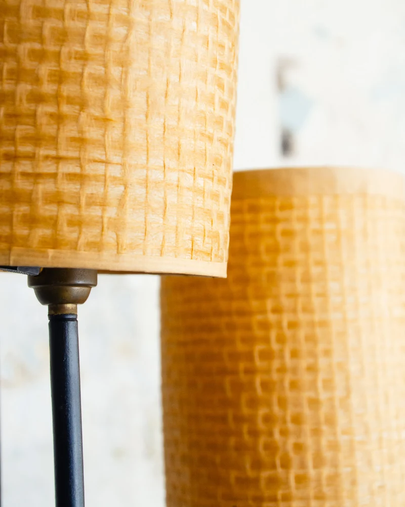 Julien, le lampadaire au triple abajour N°374