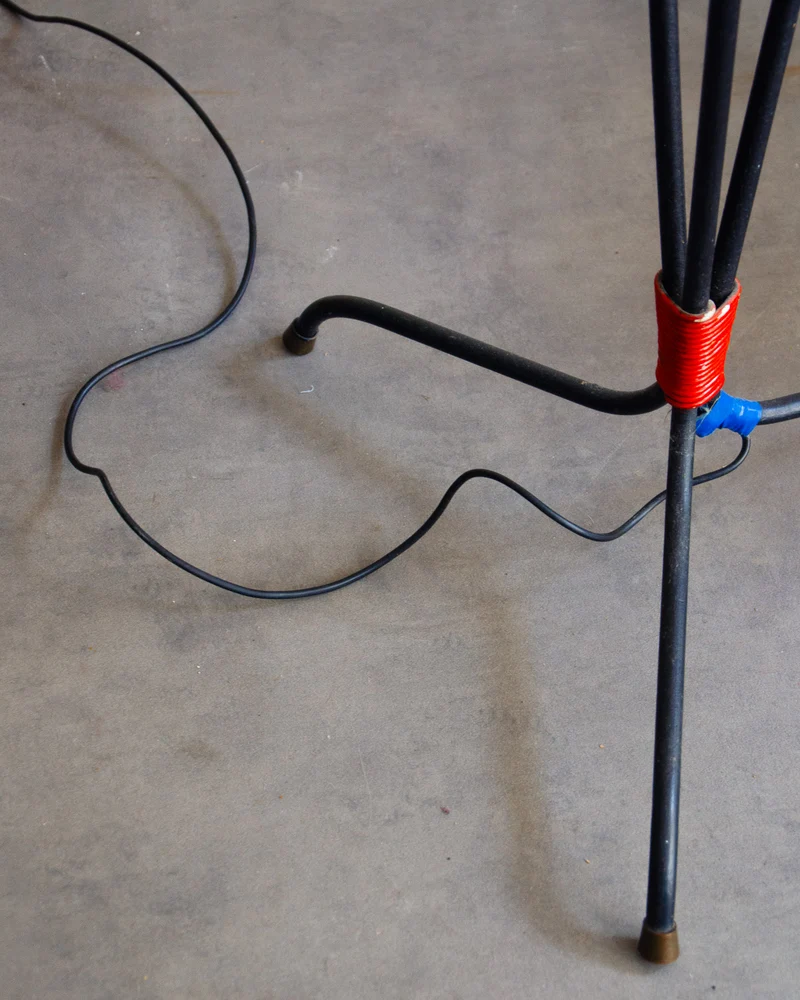 Julien, le lampadaire au triple abajour N°374
