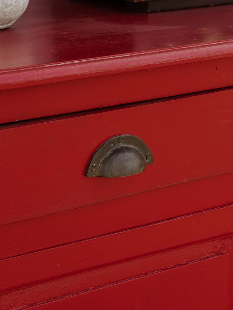 Gilbert, le buffet en bois rouge N°1758