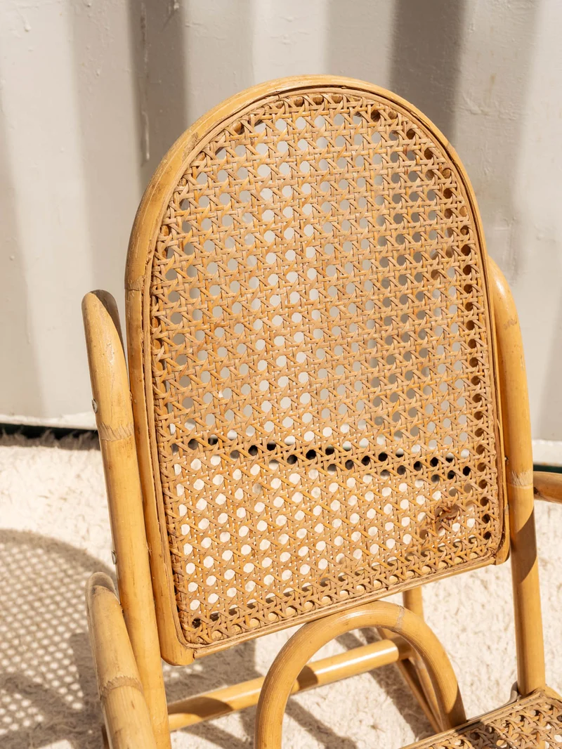 Marcus, le rocking-chair pour enfant en rotin N°337