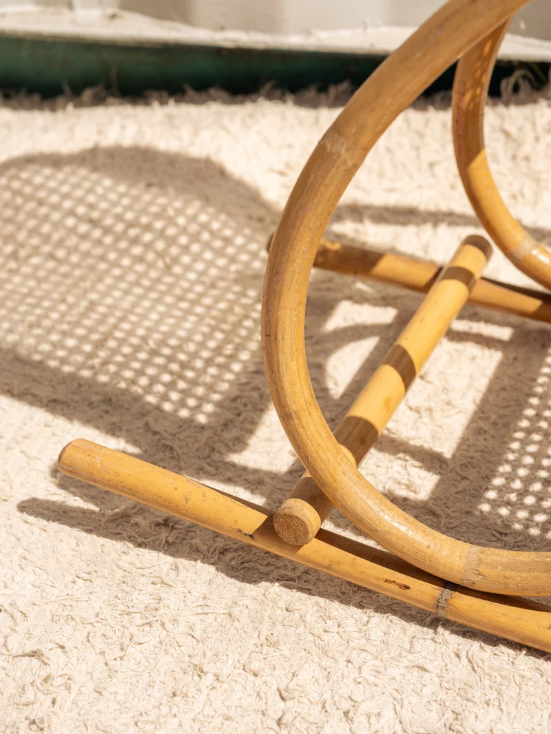 Marcus, le rocking-chair pour enfant en rotin N°337