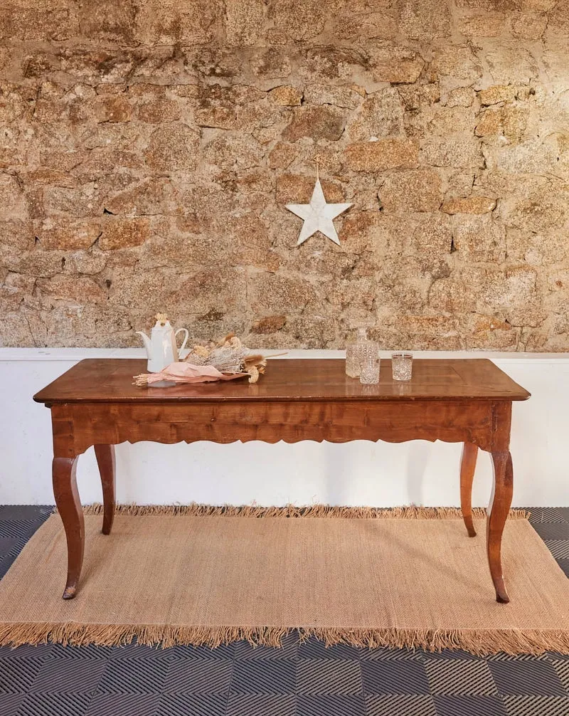 Romy, la table à manger de ferme en bois N°1265