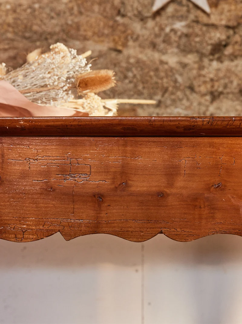 Romy, la table à manger de ferme en bois N°1265