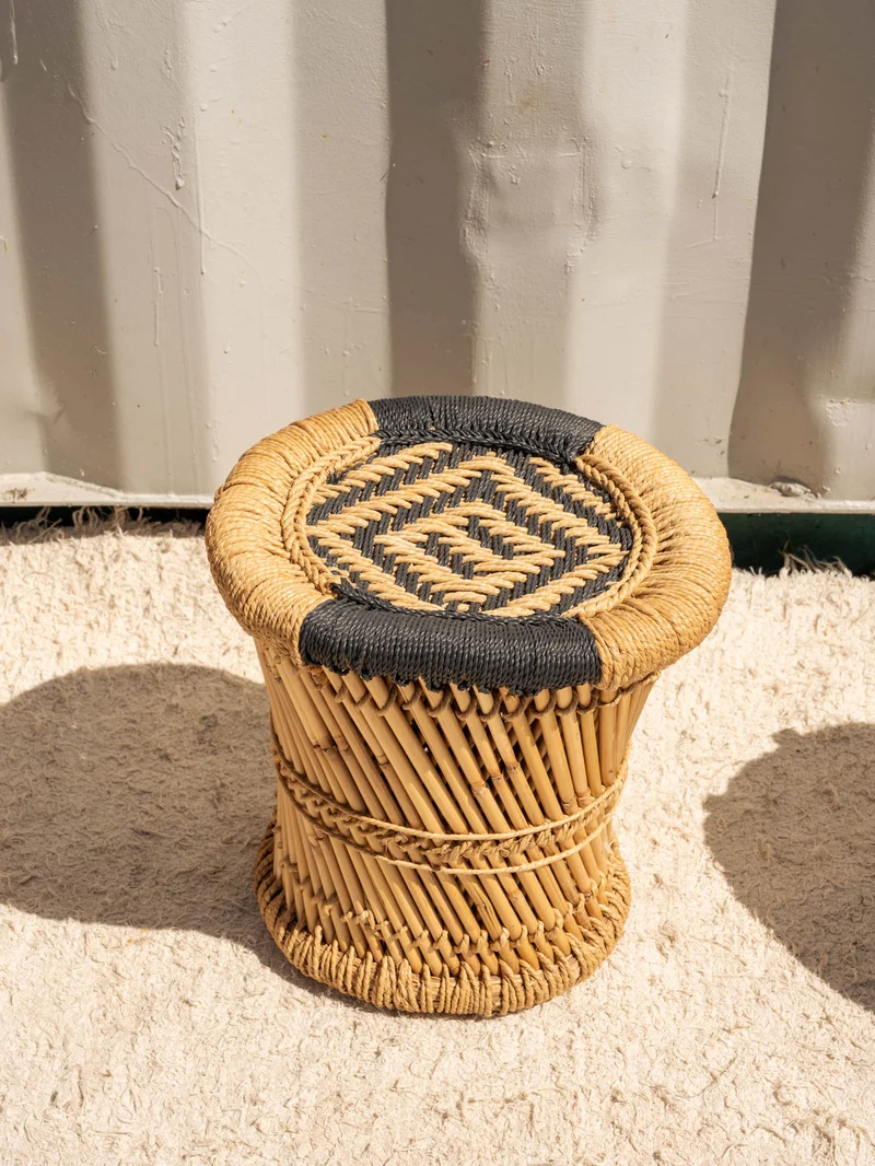 Regis, le tabouret en osier N°1494