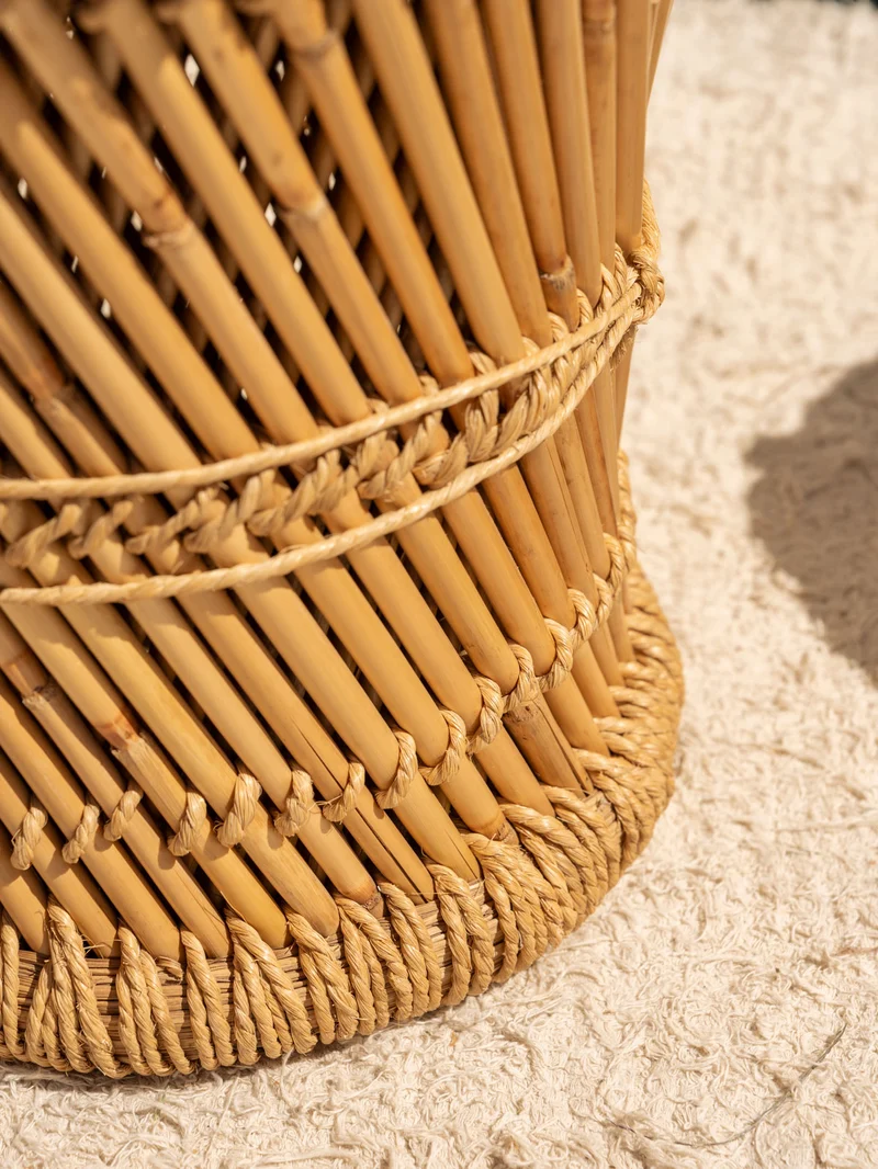 Regis, le tabouret en osier N°1494
