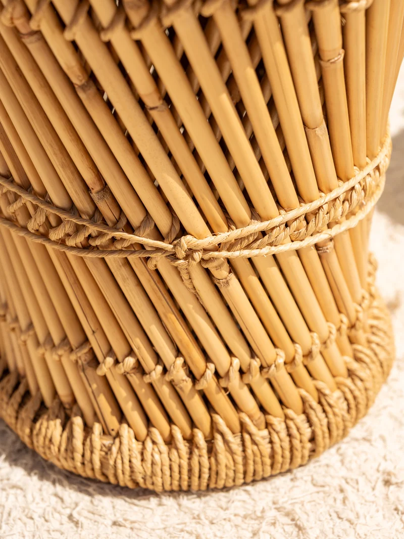 Regis, le tabouret en osier N°1494