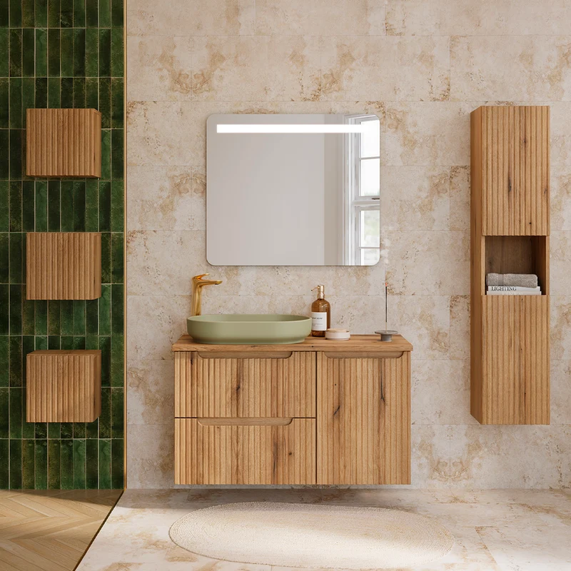 Armoire murale 1 porte Riva Bois