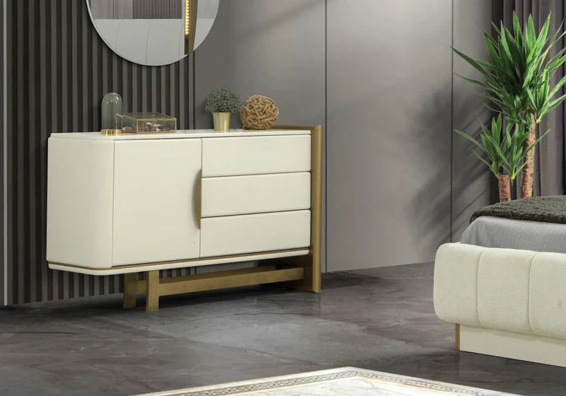 Chambre à Coucher Complète Design Turc Moderne - SUDE