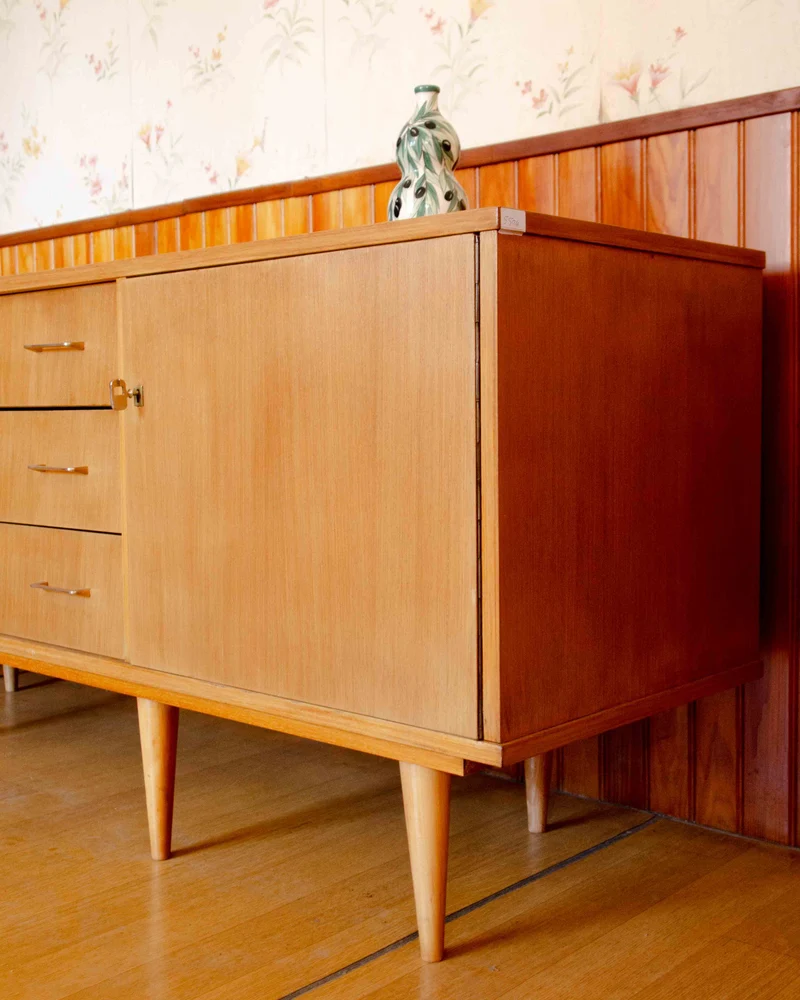 Margaret, la grande enfilade en peuplier et laiton N°512