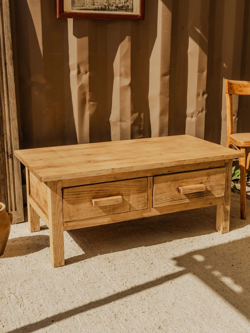Léonie, la table basse en chêne N°1115