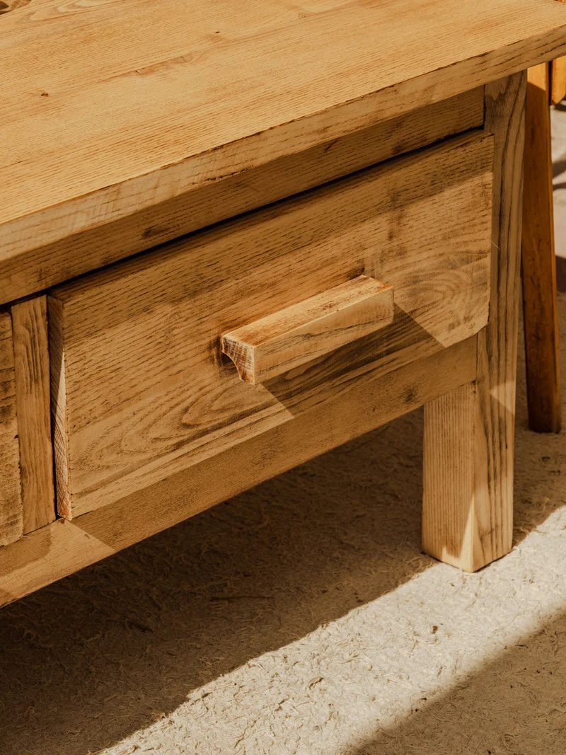 Léonie, la table basse en chêne N°1115