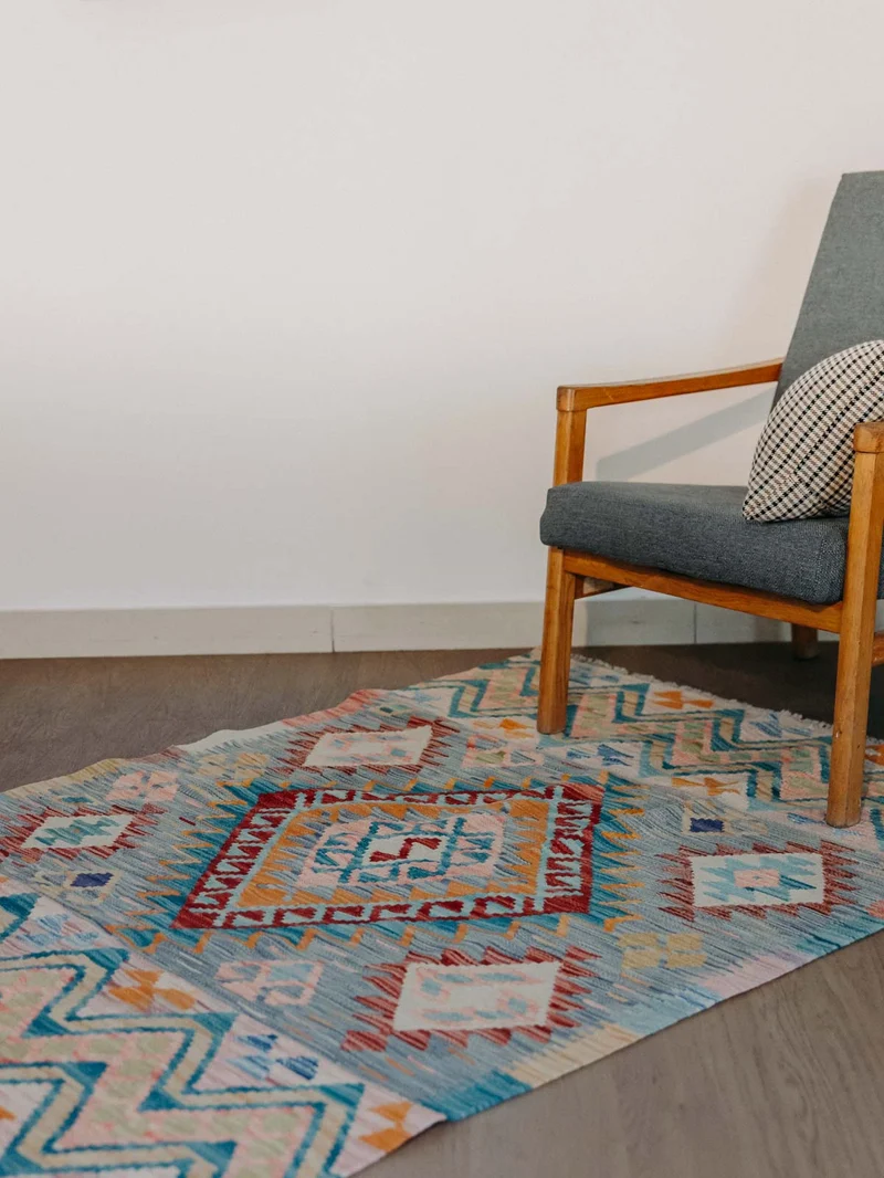 Eddy, le tapis kilim N°374