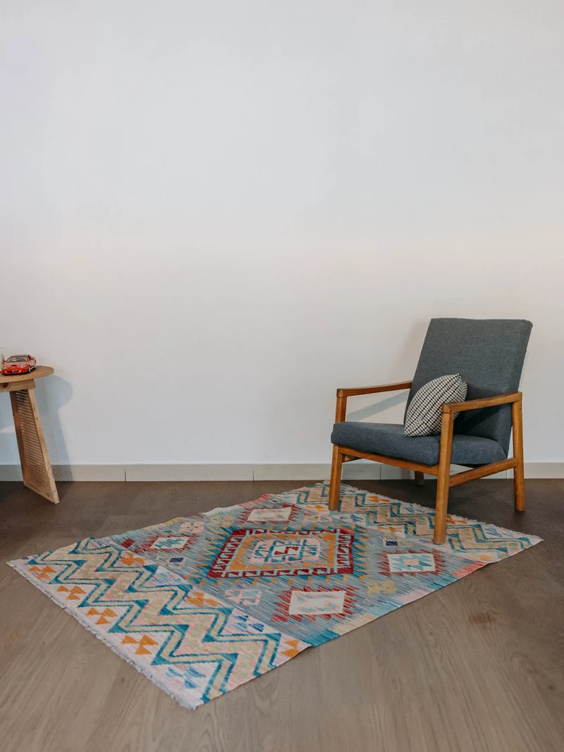 Eddy, le tapis kilim N°374