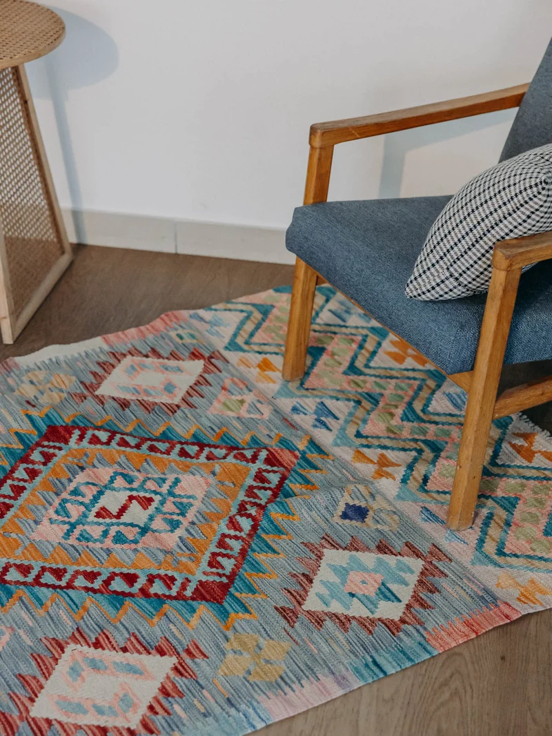 Eddy, le tapis kilim N°374