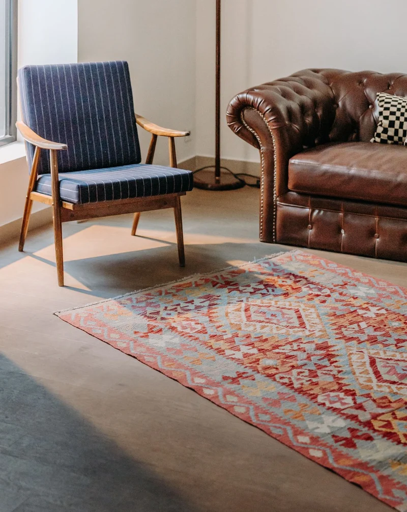 Eddy, le tapis kilim N°366