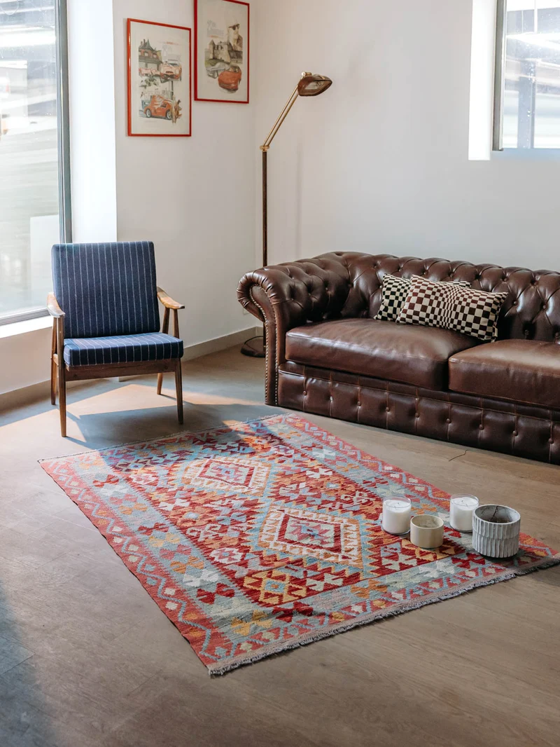 Eddy, le tapis kilim N°366