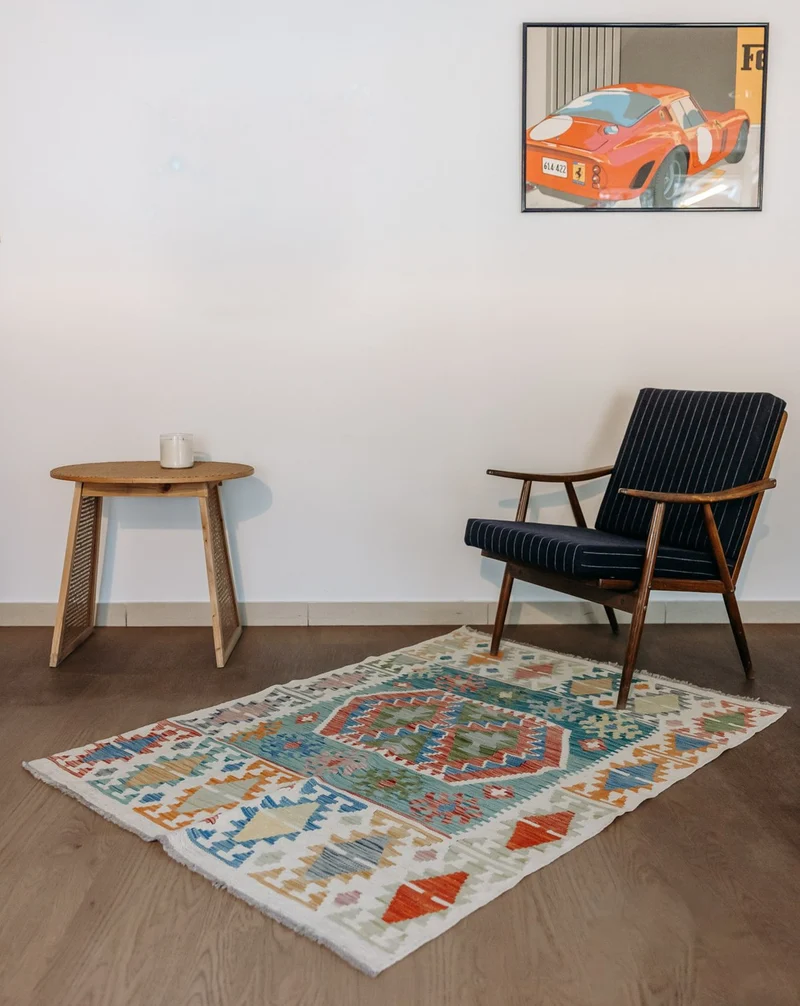 Eddy, le tapis kilim N°373