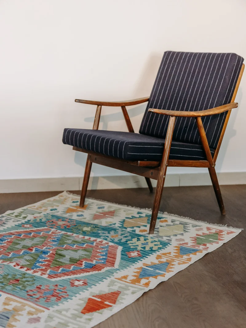 Eddy, le tapis kilim N°373