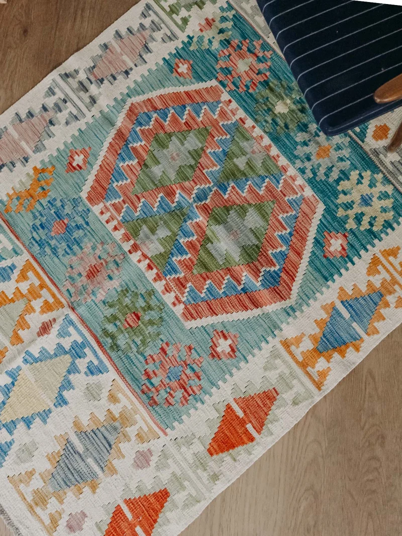 Eddy, le tapis kilim N°373