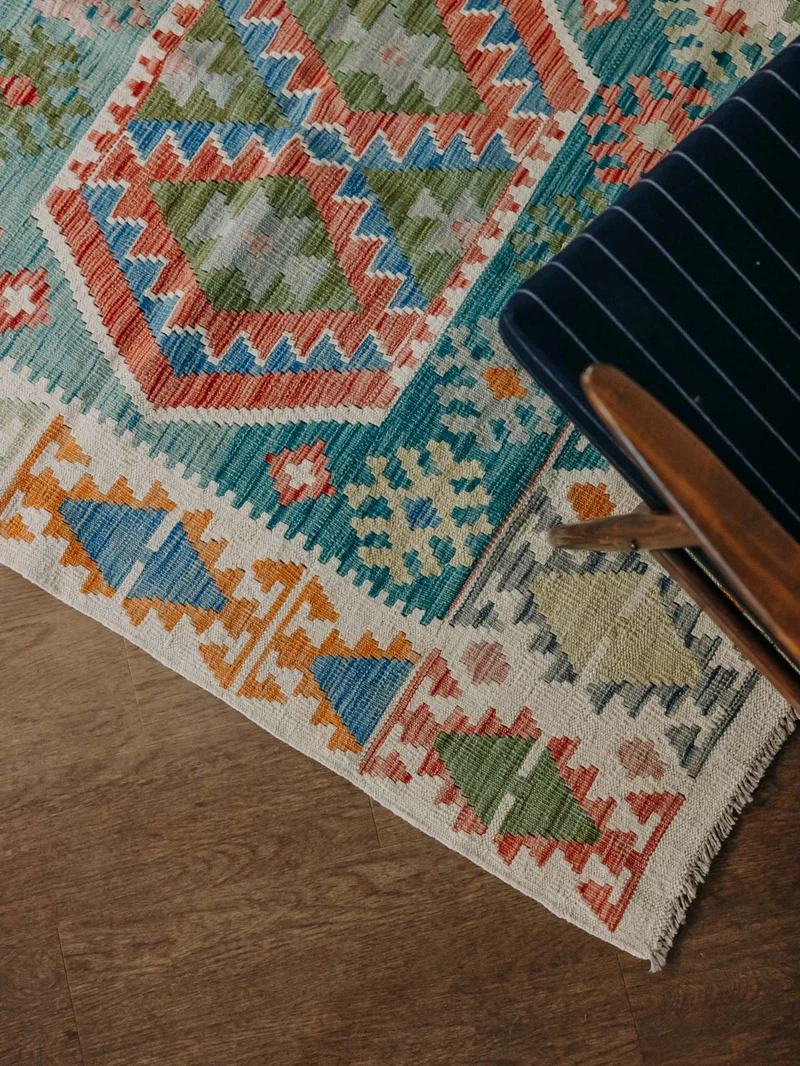 Eddy, le tapis kilim N°373