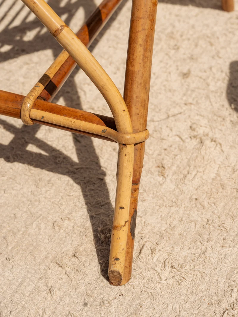 Ernest, le fauteuil corbeille en rotin N°1516