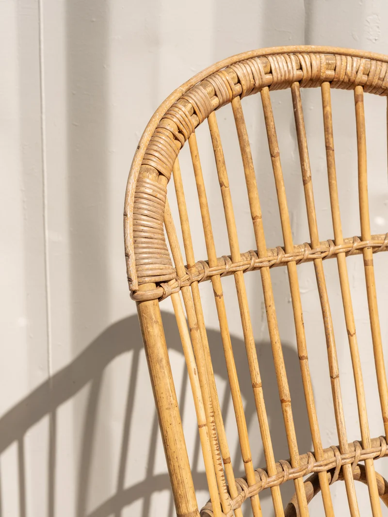 Alibert, le rocking-chair en rotin N°95