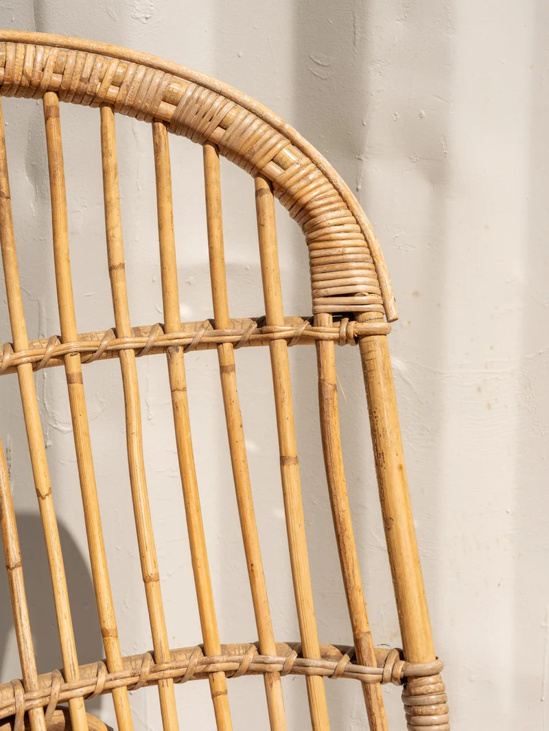 Alibert, le rocking-chair en rotin N°95