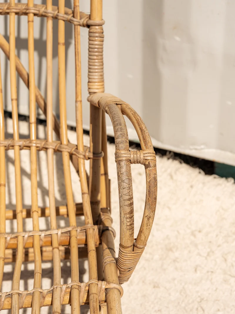 Alibert, le rocking-chair en rotin N°95