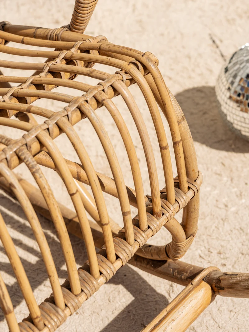 Alibert, le rocking-chair en rotin N°95